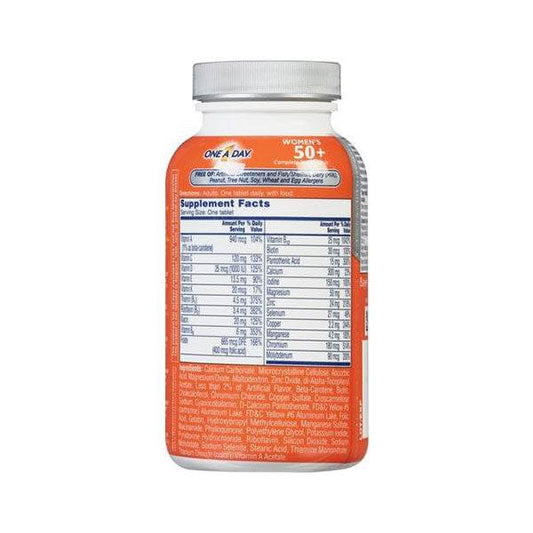 One A Day Women's 50+ Multivitamin, 100 Ct
