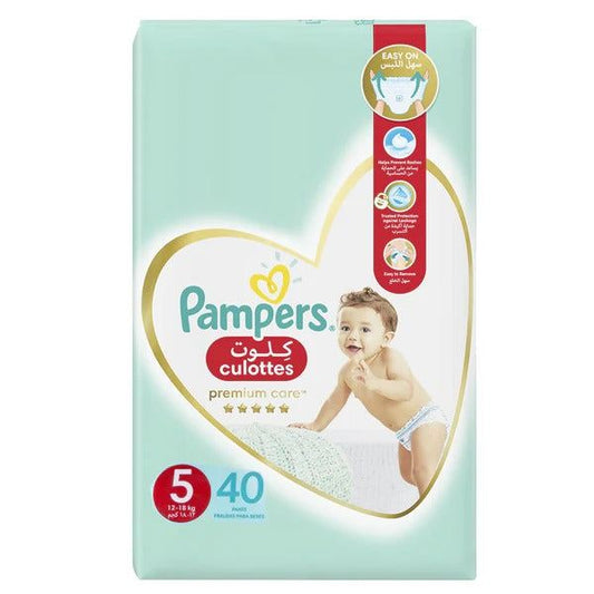 Pampers Premium Care Pants Size 5, 40 Ct - Vitamins House