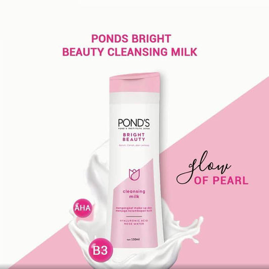 Pond's Bright Beauty Cleansing Milk, 150ml - Vitamins House