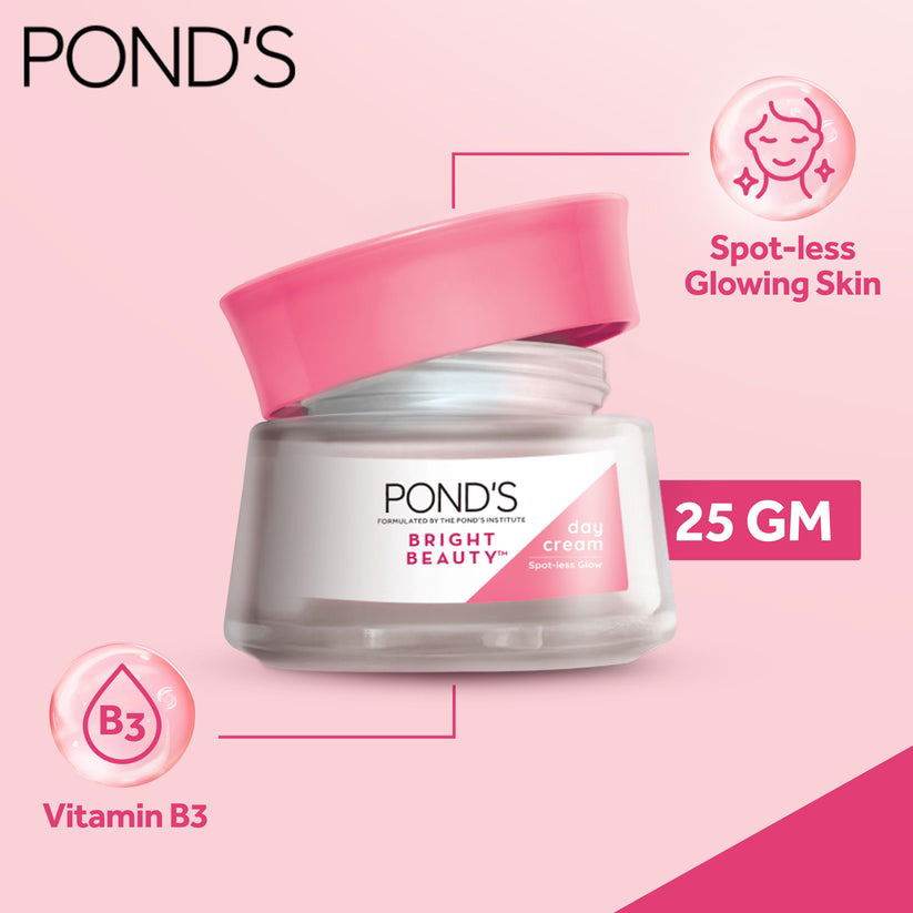 Pond's Bright Beauty Day Cream, 25g - Vitamins House Pond's Bright Beauty Day Cream, 25g - Vitamins House