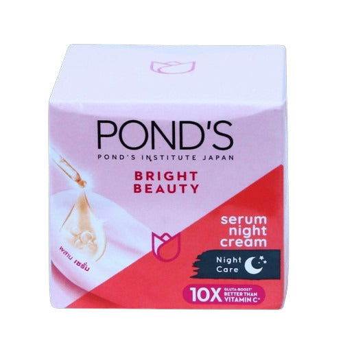 Pond's Bright Beauty Serum Night Cream, 50g - Vitamins House