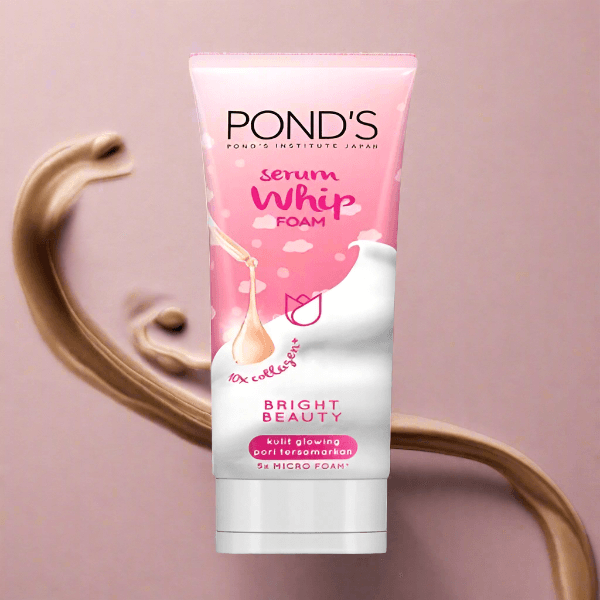 Pond's Bright Beauty Serum Whip Foam, 100g - Vitamins House Pond's Bright Beauty Serum Whip Foam, 100g - Vitamins House