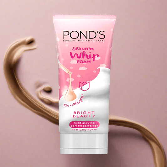 Pond's Bright Beauty Serum Whip Foam, 100g - Vitamins House