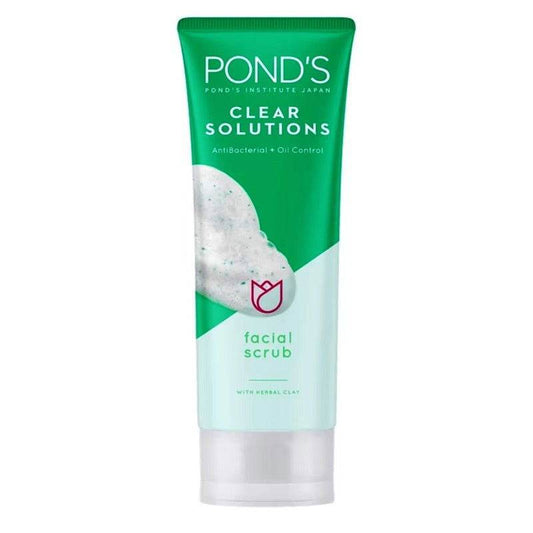 Pond's Clear Solutions Facial Scrub, 100g - Vitamins House
