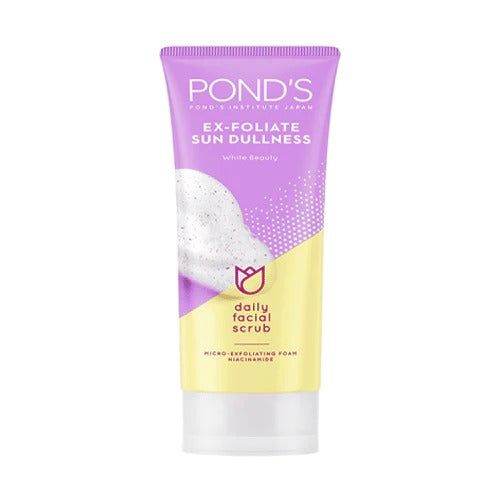 Pond's Ex-Foliate Sun Dullness Daily Facial Scrub, 100g - Vitamins House Pond's Ex-Foliate Sun Dullness Daily Facial Scrub, 100g - Vitamins House