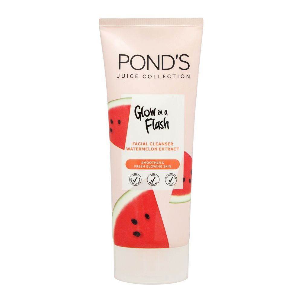 Pond's Glow in a Flash Facial Cleanser Watermelon Extract, 90g - Vitamins House Pond's Glow in a Flash Facial Cleanser Watermelon Extract, 90g - Vitamins House