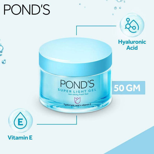 Pond's Moisturizing Super Light Gel, 50g - Vitamins House