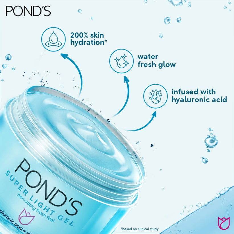 Pond's Moisturizing Super Light Gel, 50g - Vitamins House Pond's Moisturizing Super Light Gel, 50g - Vitamins House