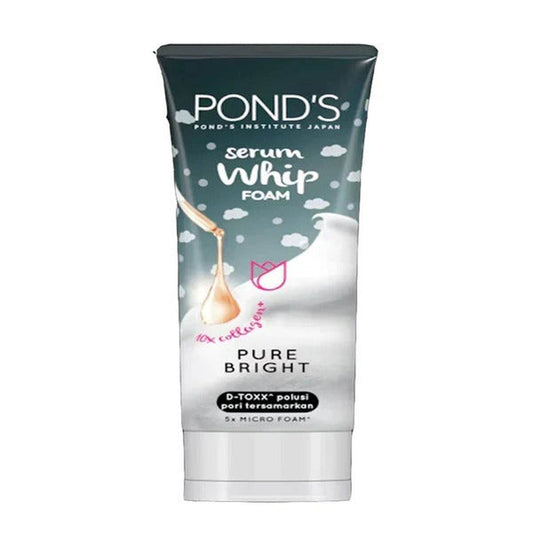 Pond's Pure Bright Serum Whip Foam, 100g - Vitamins House