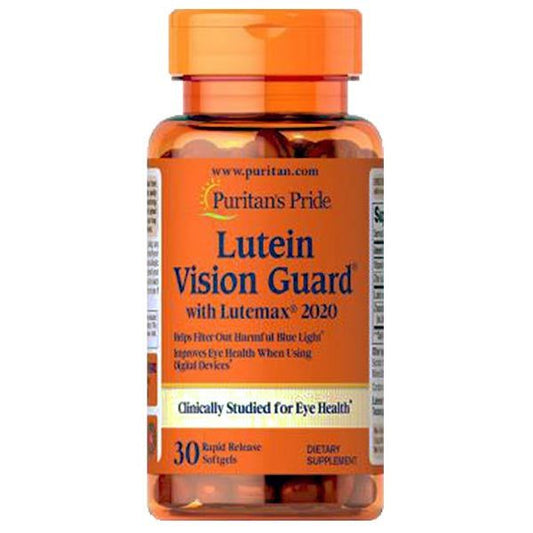 Puritan's Pride Lutein Vision Guard With Lutemax 2020 - Vitamins House