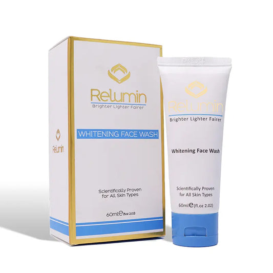 RELUMIN WHITENING FACE WASH 60ML in Pakistan at Vitamins House