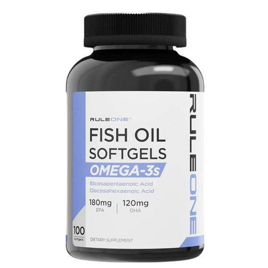 Rule 1 Fish Oil Omega-3s, 100 Softgels - Vitamins House