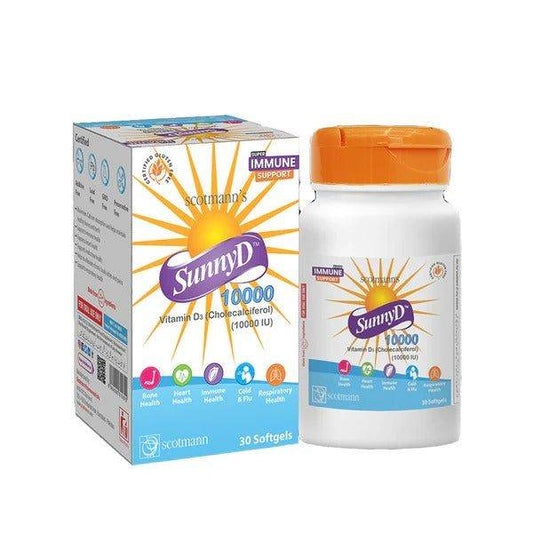 Scotmann’s SunnyD 10000 - 30 Softgels - Vitamins House