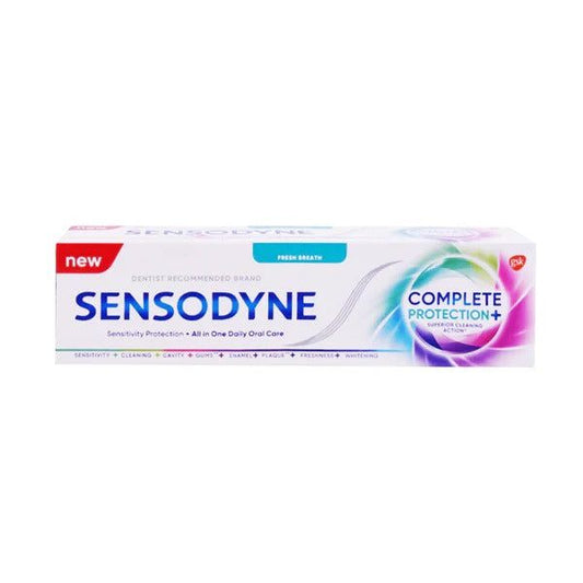 Sensodyne Complete Protection + Superior Cleaning Action Toothpaste, 70g - Vitamins House