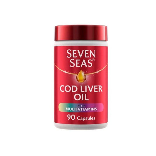 Seven Seas Omega-3 Plus Multvitamin COD Liver Oil – 90 Capsules - Vitamins House