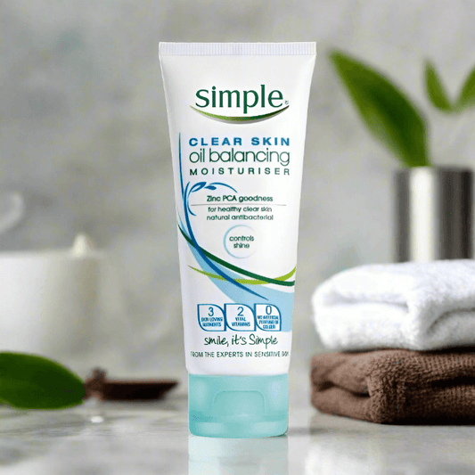 Simple Clear Skin Oil Balancing Moisturiser 75Ml - Vitamins House