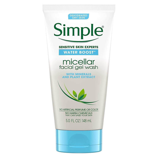 Simple Micellar Facial Gel Wash Water Boost 150Ml - Vitamins House