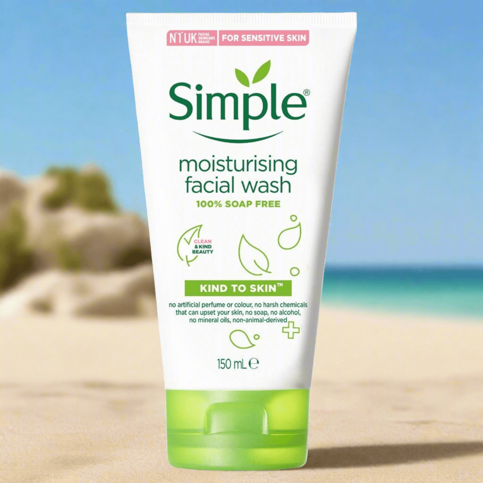 Simple Moisturising Facial Wash 150Ml - Vitamins House Simple Moisturising Facial Wash 150Ml - Vitamins House