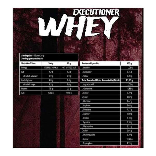 Skull Labz - Executioner Whey 2kg - Vitamins House