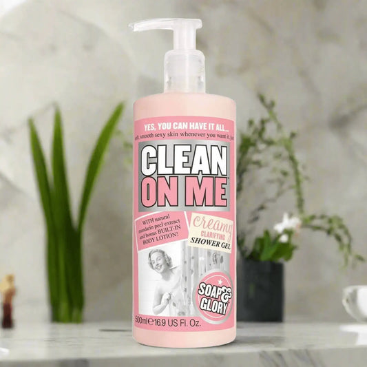 Soap & Glory Clean On Me Creamy Clarifying Shower Gel 500Ml