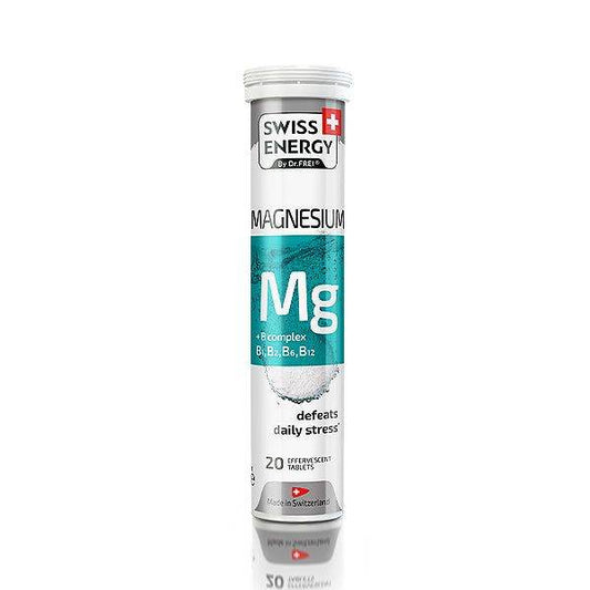 Swiss Energy Magnesium Effervescent Tablets, 20 Ct - Vitamins House
