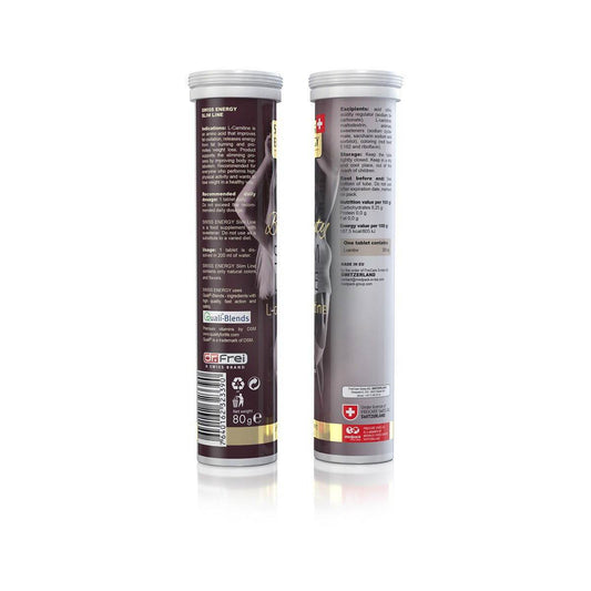 Swiss Energy, SLIM LINE L-carnitine, a natural weight loss agent, 20 effervescent tablets - Vitamins House