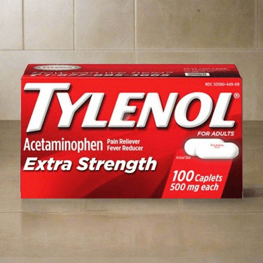 TYLENOL Extra Strength 500mg 100CT - Vitamins House