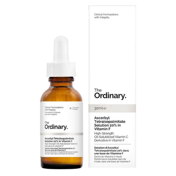 The Ordinary Ascorbyl Tetraisopalmitate Solution 20% in Vitamin F 30ml - Vitamins House The Ordinary Ascorbyl Tetraisopalmitate Solution 20% in Vitamin F 30ml - Vitamins House