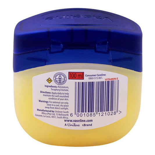 Vaseline Blueseal Petroleum Jelly with Vitamin E, 100ml - Vitamins House