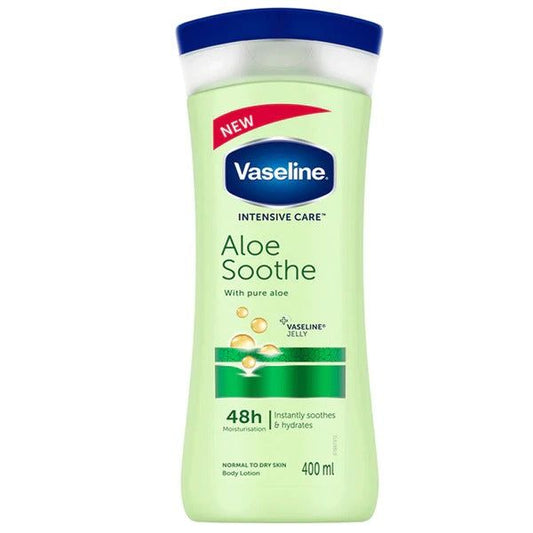 Vaseline Intensive Care Aloe Soothe Lotion, 400ml - Vitamins House