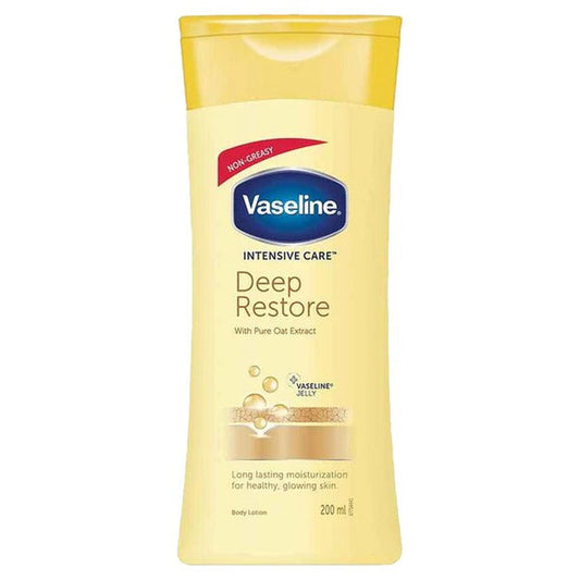 Vaseline Intensive Care Deep Restore Lotion, 200ml - Vitamins House