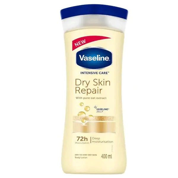 Vaseline Intensive Care Dry Skin Repair Lotion, 400ml - Vitamins House Vaseline Intensive Care Dry Skin Repair Lotion, 400ml - Vitamins House