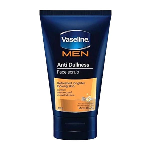Vaseline Men Anti Dullness Face Scrub, 100g - Vitamins House Vaseline Men Anti Dullness Face Scrub, 100g - Vitamins House