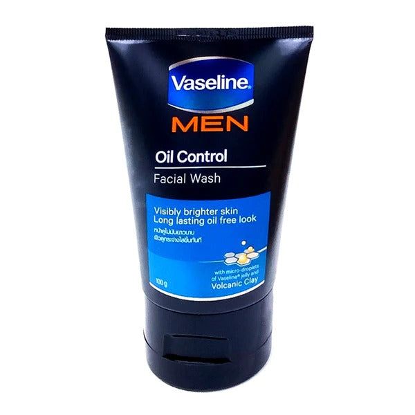 Vaseline Men Oil Control Facial Wash, 100g - Vitamins House Vaseline Men Oil Control Facial Wash, 100g - Vitamins House