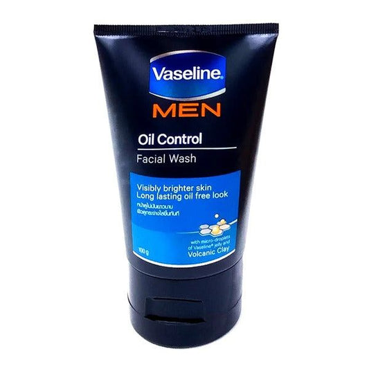 Vaseline Men Oil Control Facial Wash, 100g - Vitamins House
