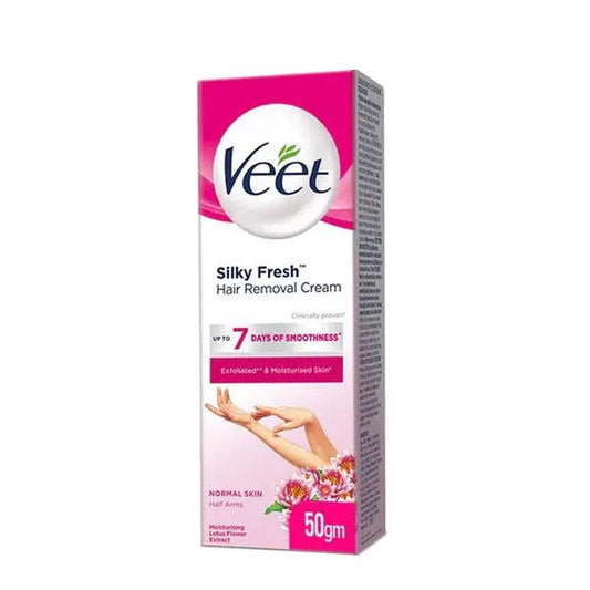 Veet Silky Fresh Hair Removal Cream for Normal Skin, 50g - Vitamins House