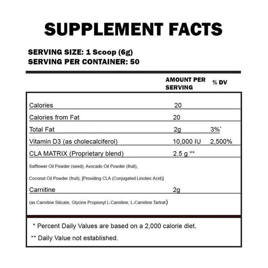 BPI Sports CLA + Carnitine 50 Servings