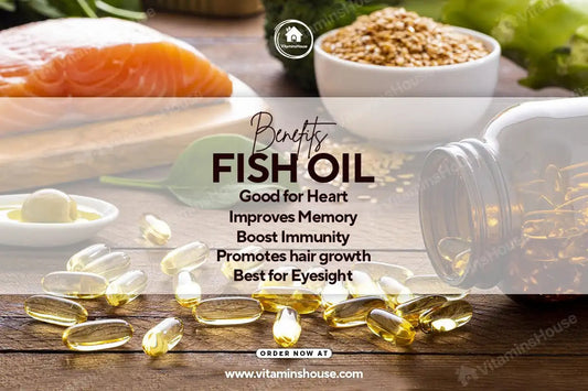 Fish Oil Benefits - Uses And Natural Sources Vitamins House