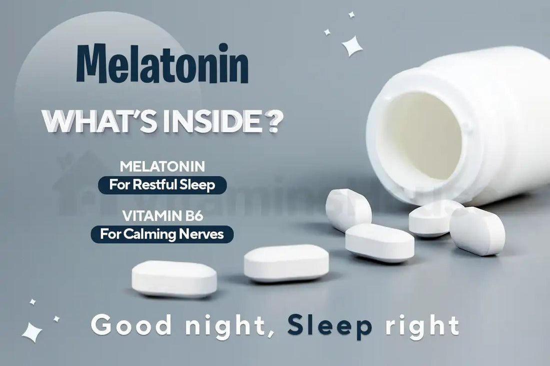 What Is Melatonin Used For - Benefits & Side Effects Vitamins House