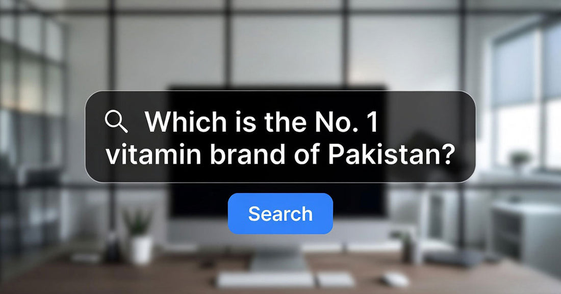 Which is the No 1 vitamin brand of Pakistan