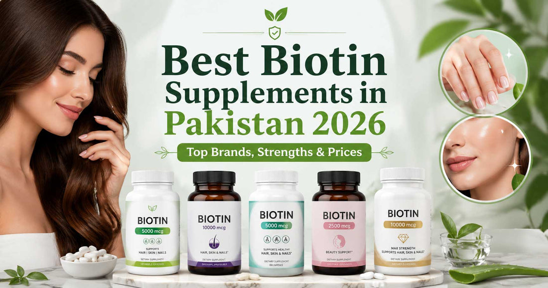 Best biotin supplements in Pakistan comparison of popular brands and strengths