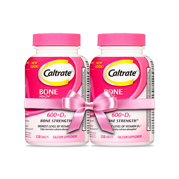 Bundle Pack Caltrate Bone Health Calcium Supplement 600+D3