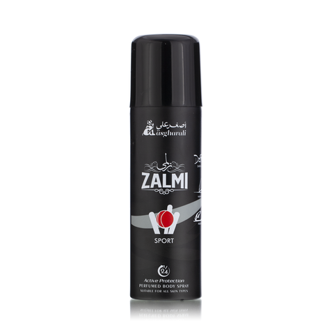 Asghar Ali Zalmi Black Sport Body Spray - 200ml