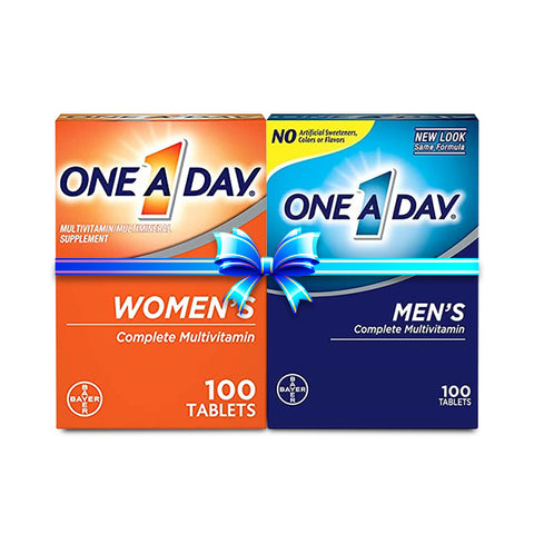Bundle Pack – One A Day Mens + Women Multivitamins