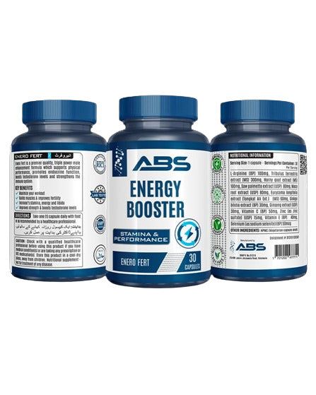 ABS Energy Booster, 30 Ct - Vitamins House