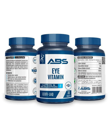 ABS Leuti-Laq Eye Vitamin, 30 Ct - Vitamins House