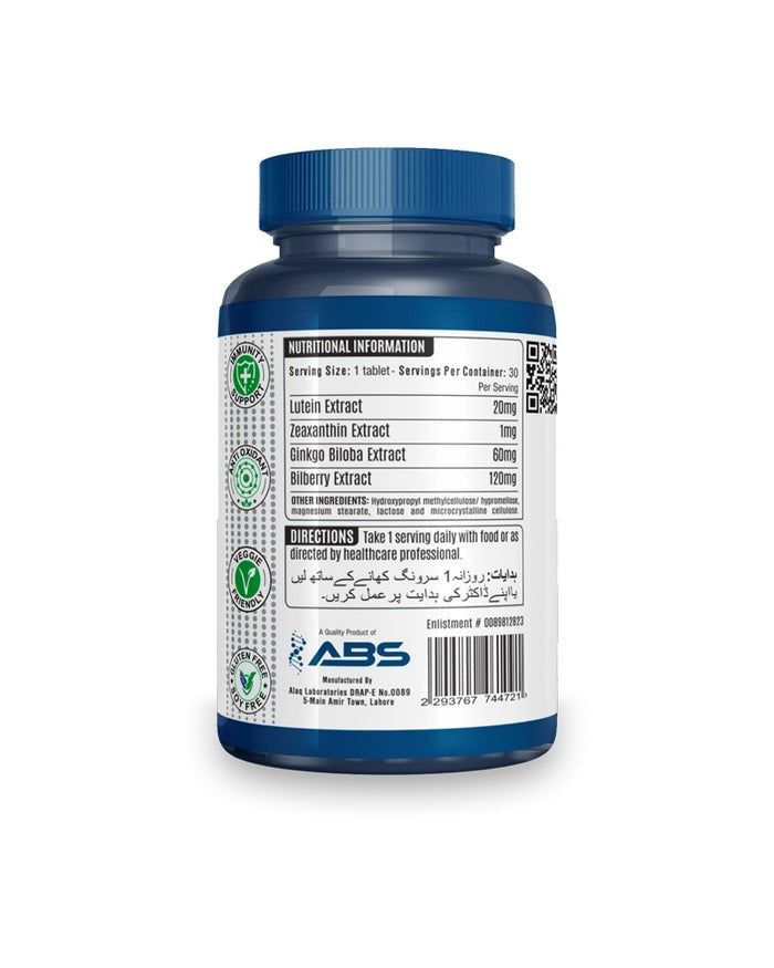 ABS Leuti-Laq Eye Vitamin, 30 Ct - Vitamins House