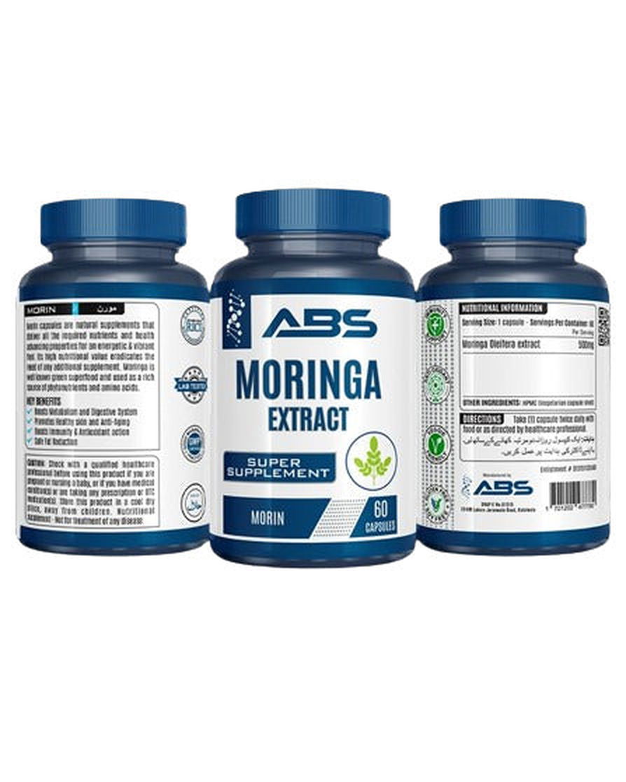 ABS Moringa Extract, 60 Ct - Vitamins House