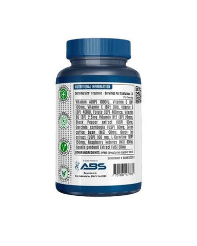 ABS Slim-X (Fat Burner), 30 Ct - Vitamins House