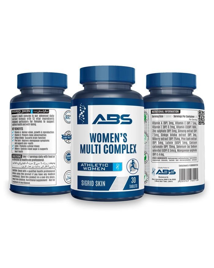 ABS Women's Multi Complex, 30 Ct - Vitamins House